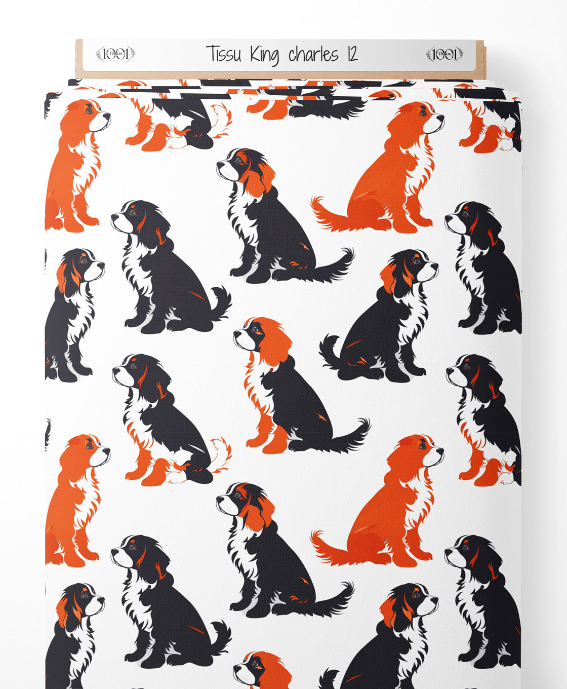 Tissu - King charles 12