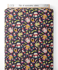 Tissu - Pulls et accessoires colorés