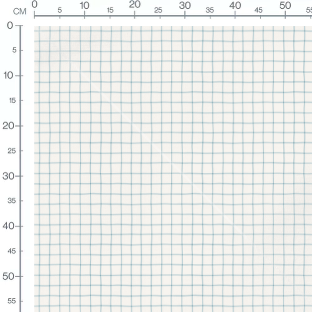 Tissu - Grille bleue uniforme