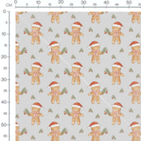 Tissu - Bonhommes pain d'épices Noël