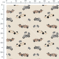 Tissu - Voitures et motos vintage