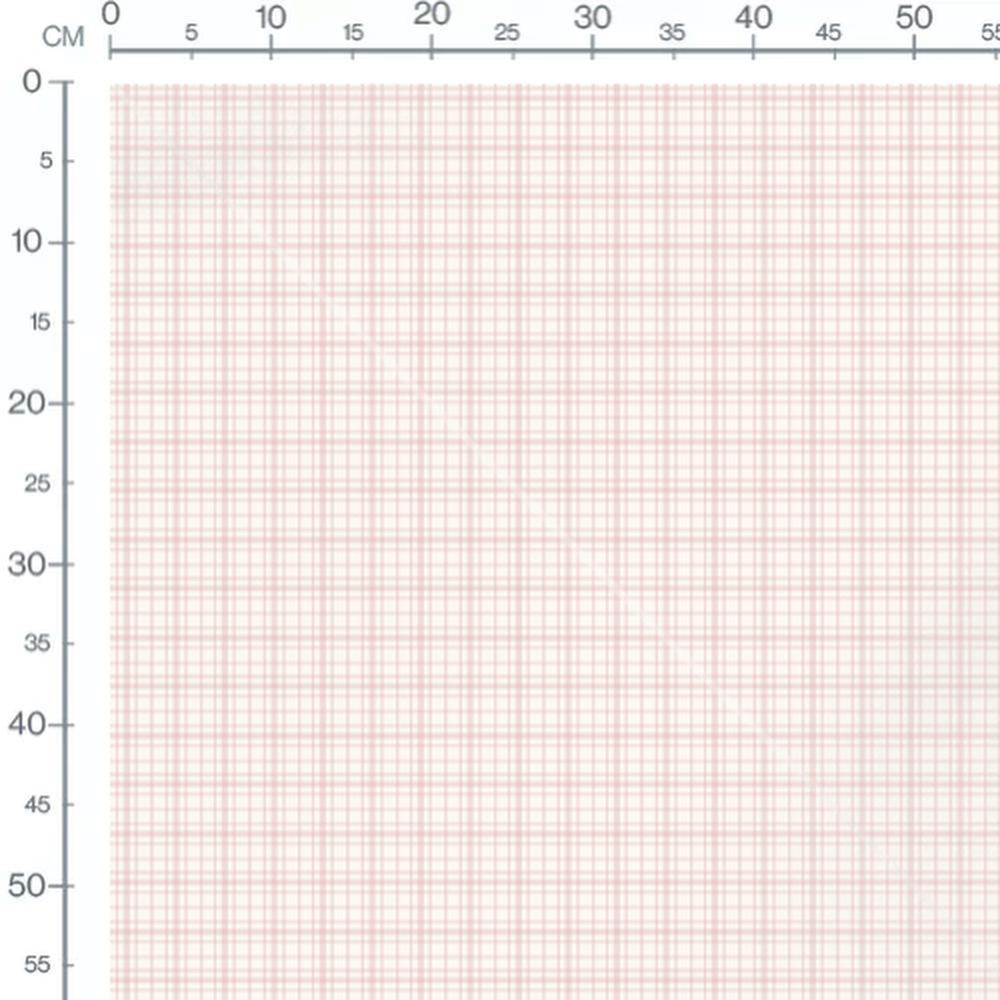 Tissu - Carreaux roses épurés