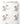 Tissu - Souris tenant une fleur