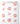 Tissu - Citrouilles et pois roses