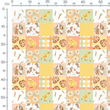 Tissu - Animaux et motifs de Pâques