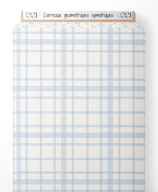 Tissu - Carreaux géométriques symétriques
