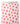 Tissu - Fraises et fleurs sur rose clair