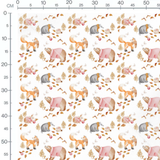 Tissu - Fête automnale des animaux
