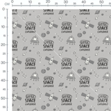 Tissu - Cercles et motifs beige
