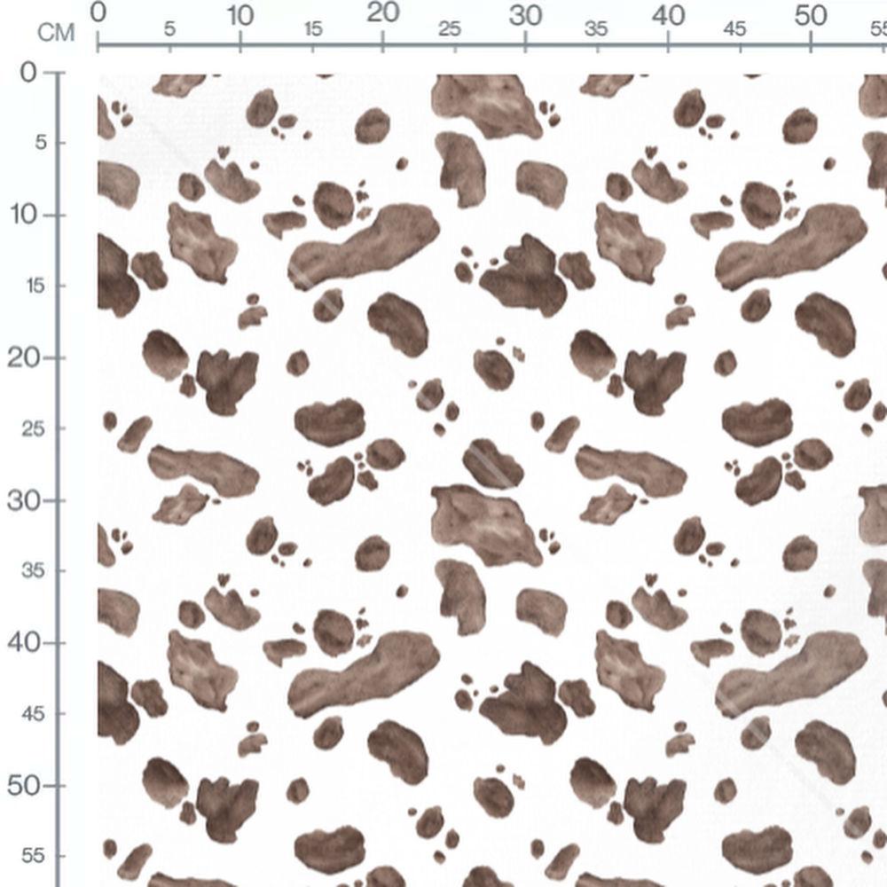 Tissu - Taches marron organiques