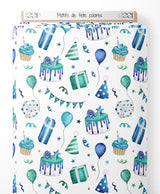 Tissu - Motifs de fête colorés