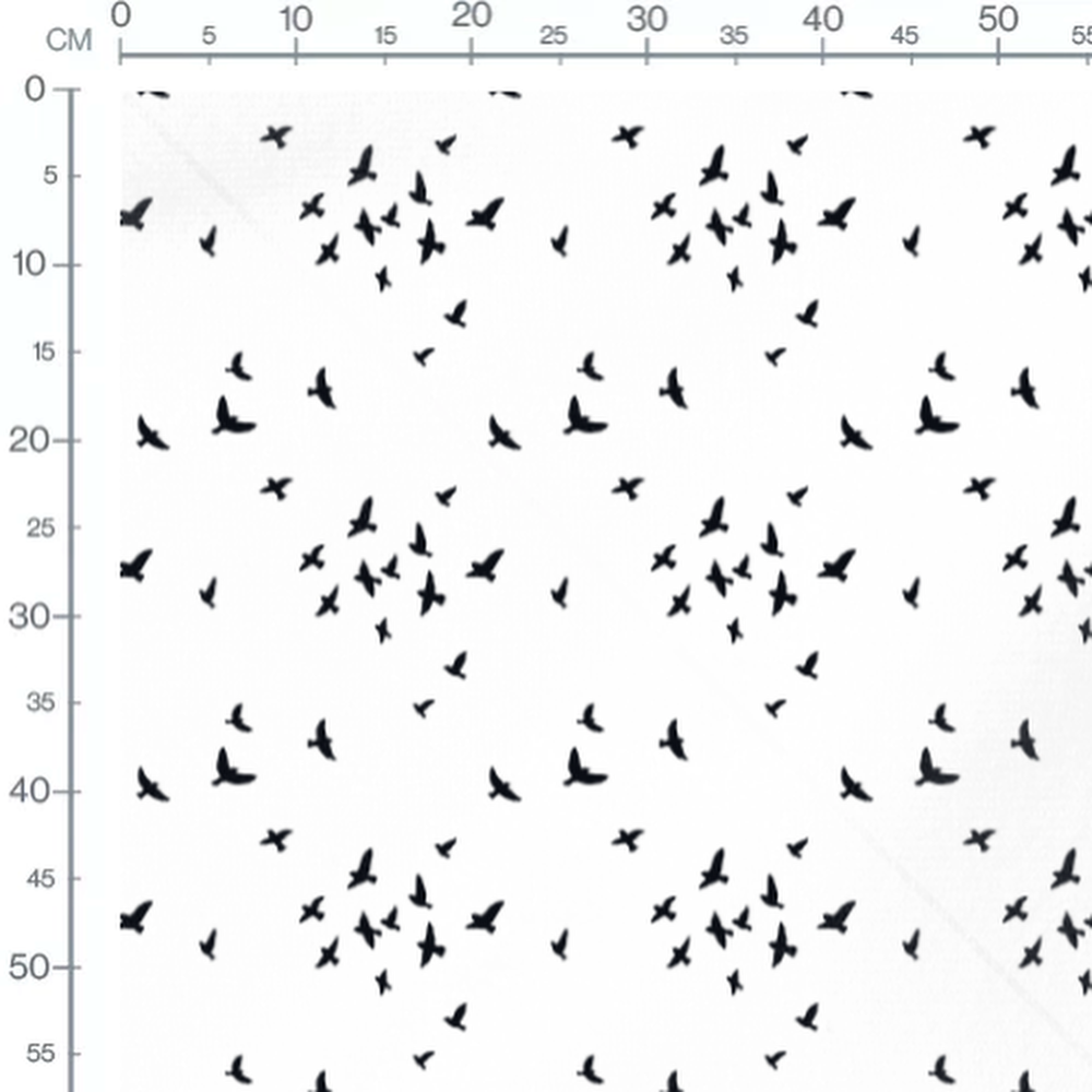 Tissu - Chiots ballons et guirlandes