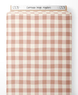 Tissu - Carreaux beige réguliers