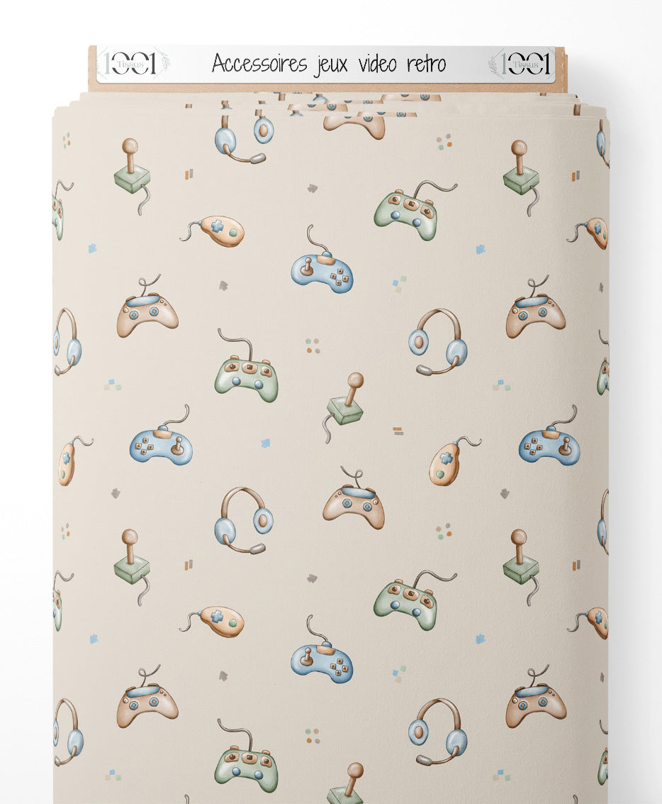 Tissu - Accessoires jeux vidéo rétro