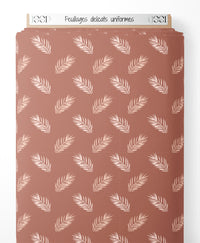 Tissu - Feuillages délicats uniformes