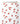Tissu - Pommes rouges et feuilles claires