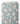 Tissu - Fleurs beige sur fond bleu