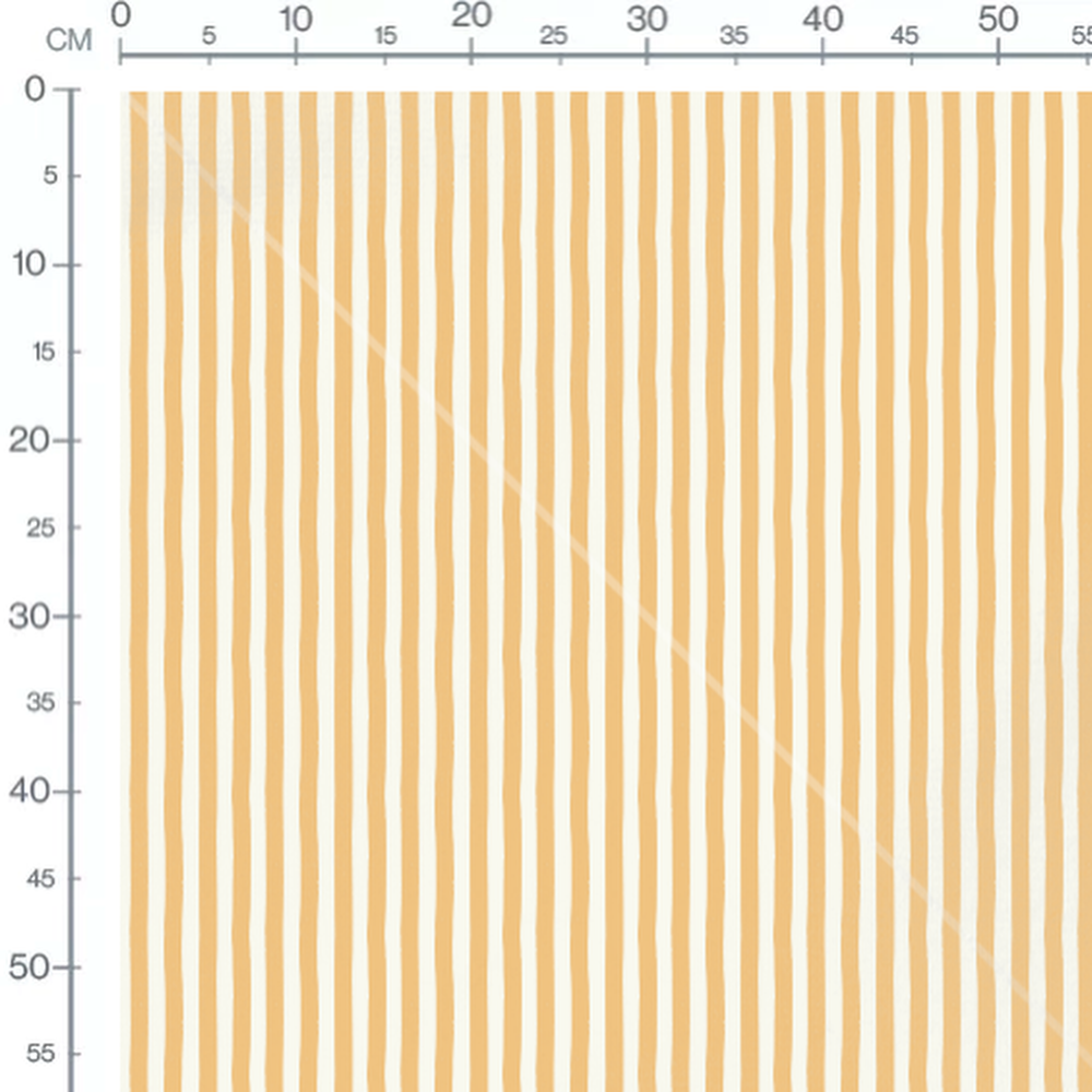 Tissu - Rayures beige sur crème