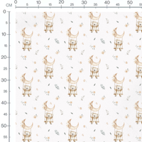 Tissu - Koalas sur balançoires lunaires