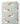 Tissu - Licornes blanches sur vert