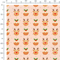 Tissu - Rennes et desserts festifs