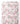 Tissu - Pivoines douces sur fond blanc