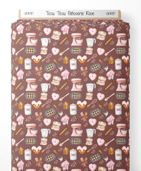 Tissu - Tissu Patisserie Rose