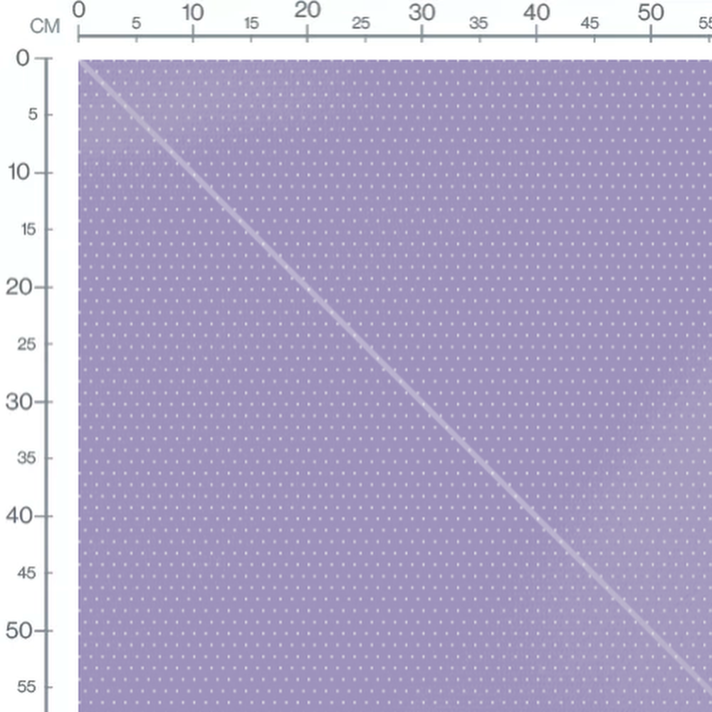 Tissu - Pois blancs sur fond violet
