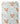 Tissu - Vaches fleuries sur bleu clair