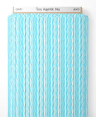 Tissu - Aquarelle bleu