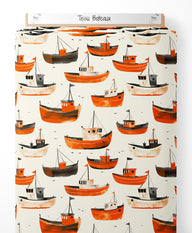 Tissu - Bateaux