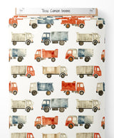 Tissu - Camion benne