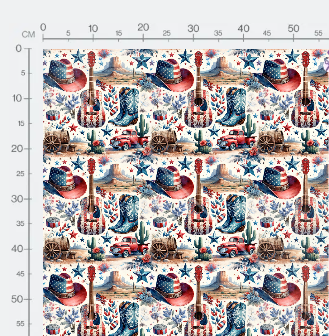 Tissu - cowboy 2