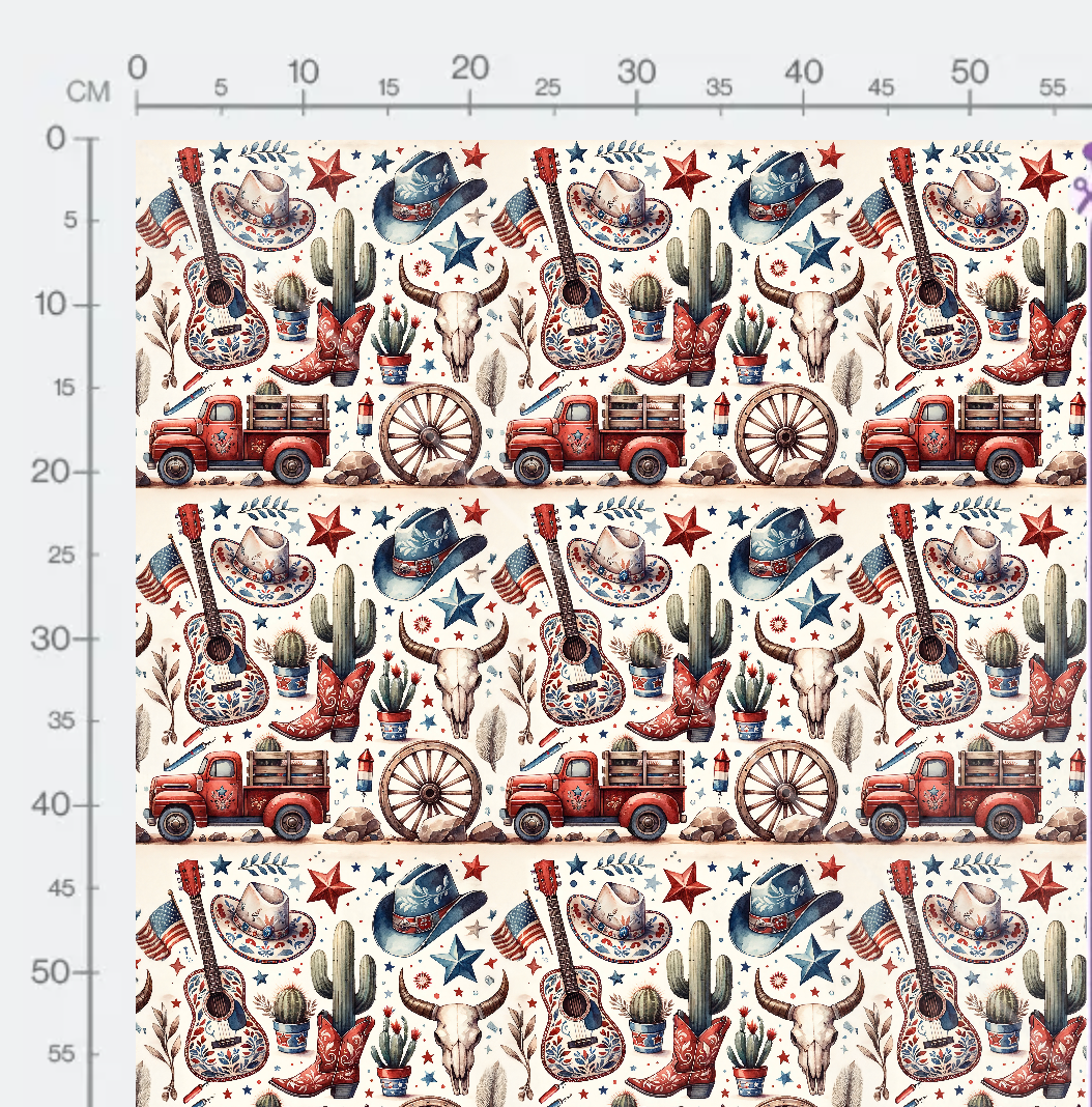 Tissu - cowboy 3