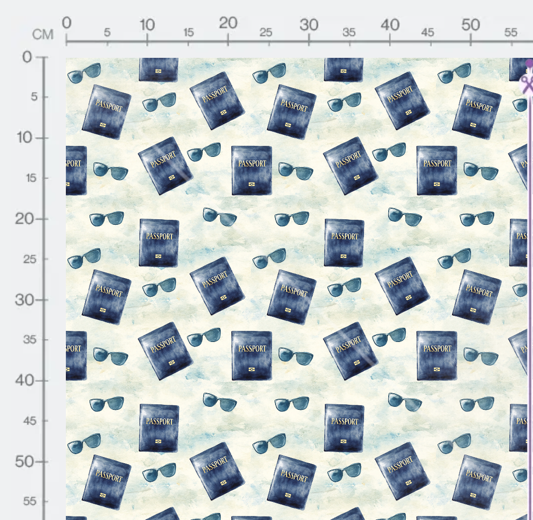 Tissu - Globe trotter 2