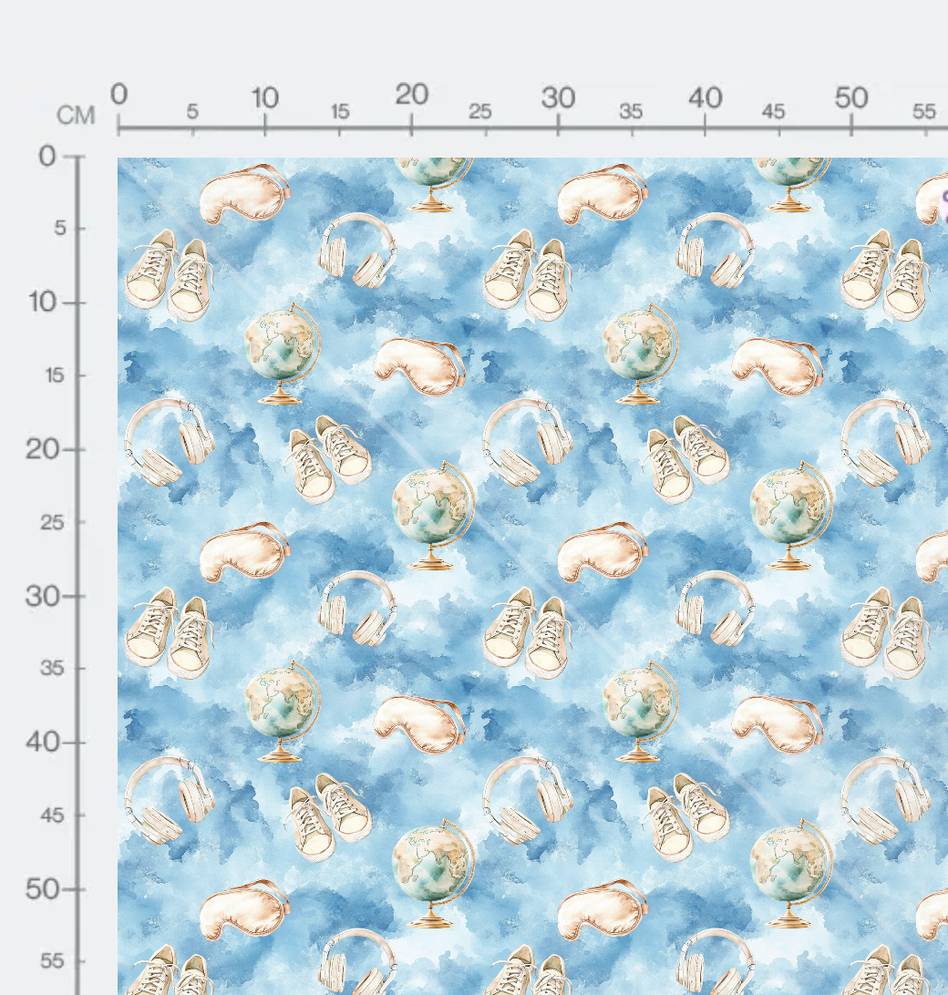 Tissu - Globe trotter