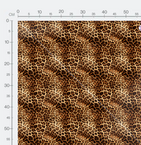 Tissu - Leopard skin