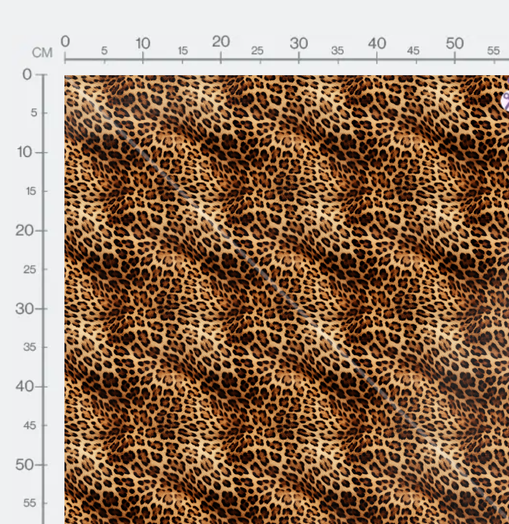 Tissu - Leopard skin
