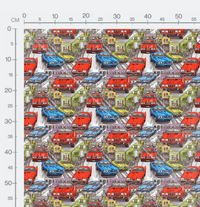 Tissu - Muscle car 3