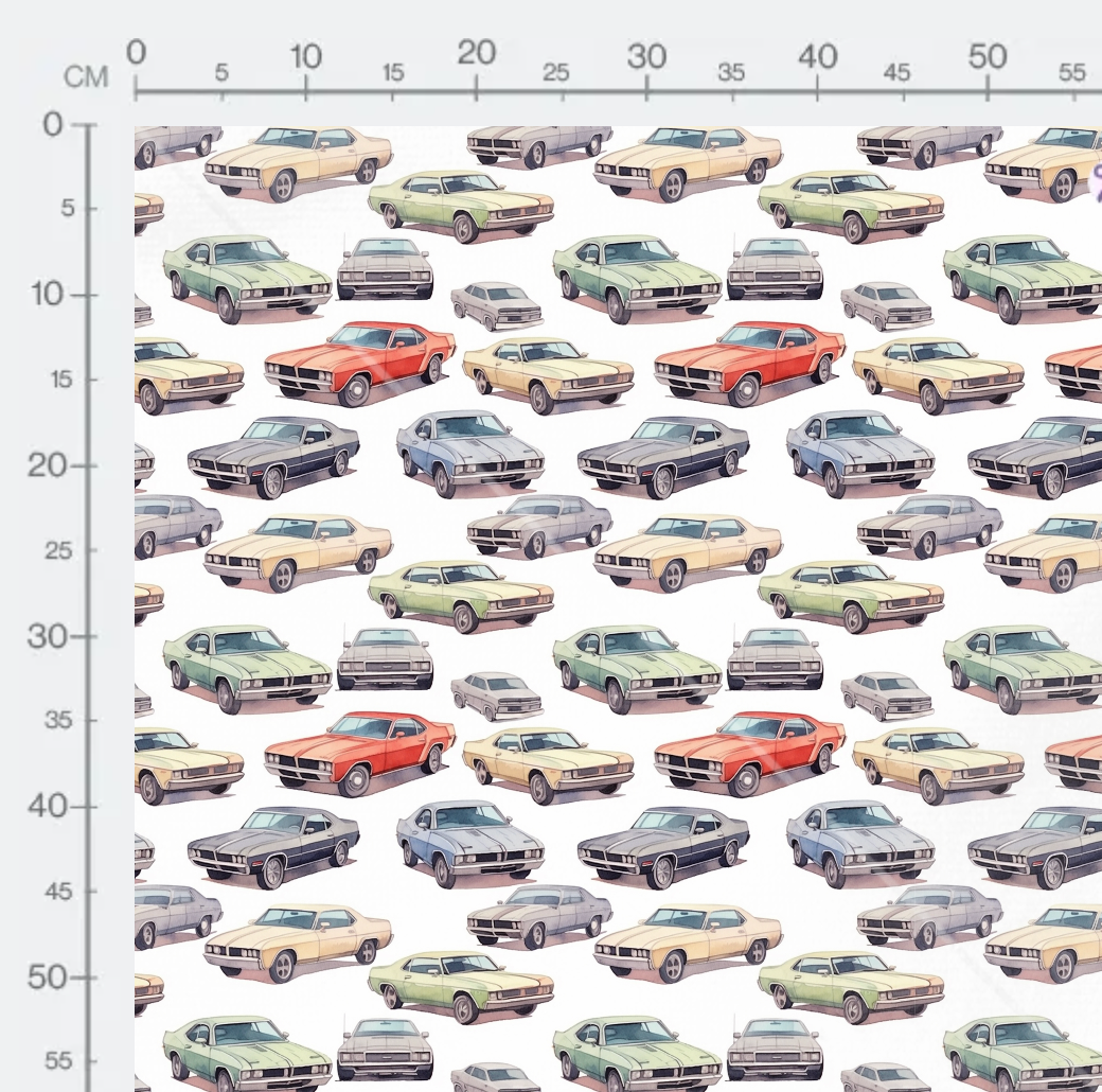 Tissu - Muscle car 4