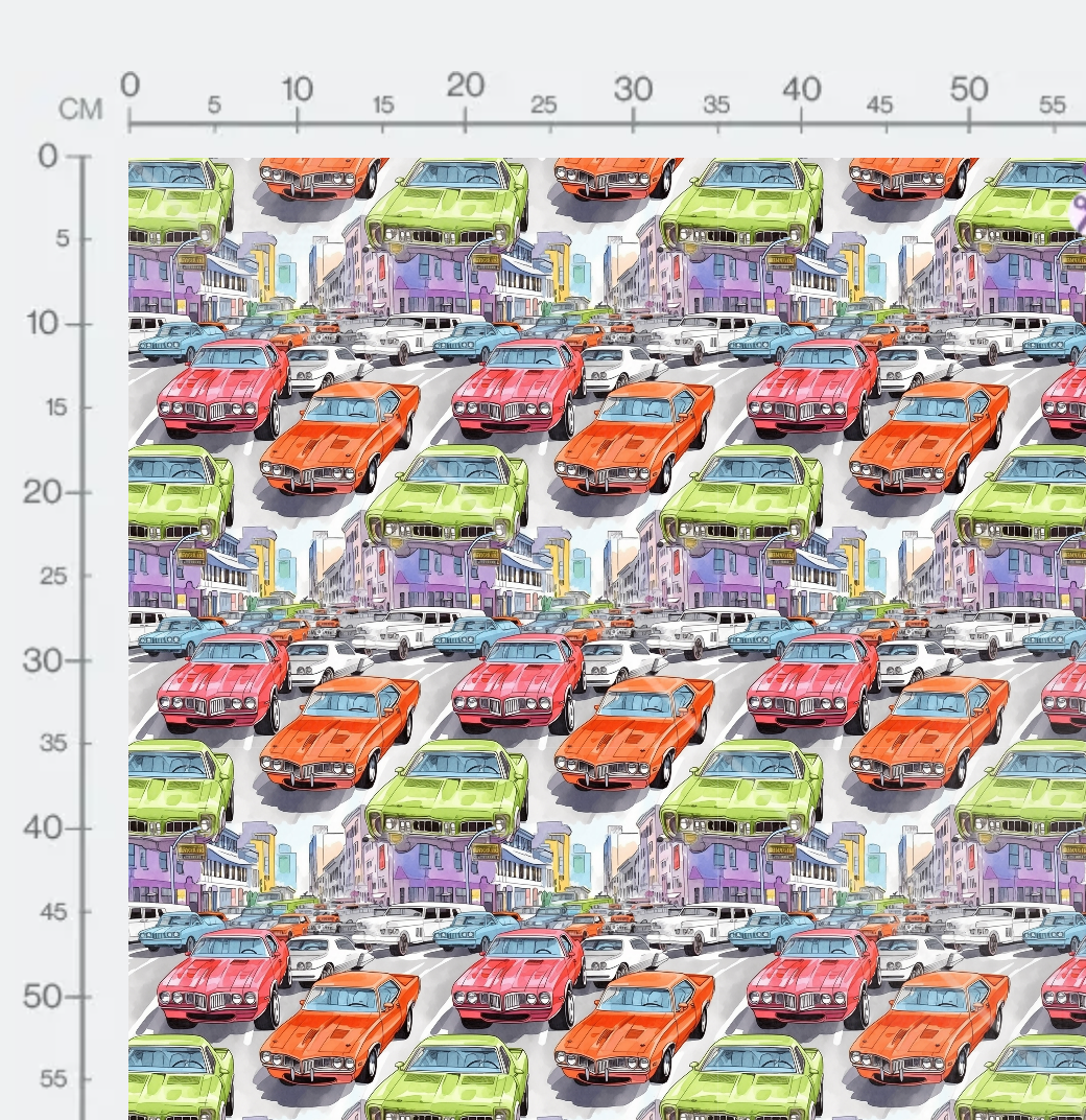 Tissu - Muscle car 5