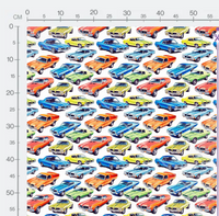 Tissu - Muscle car 6