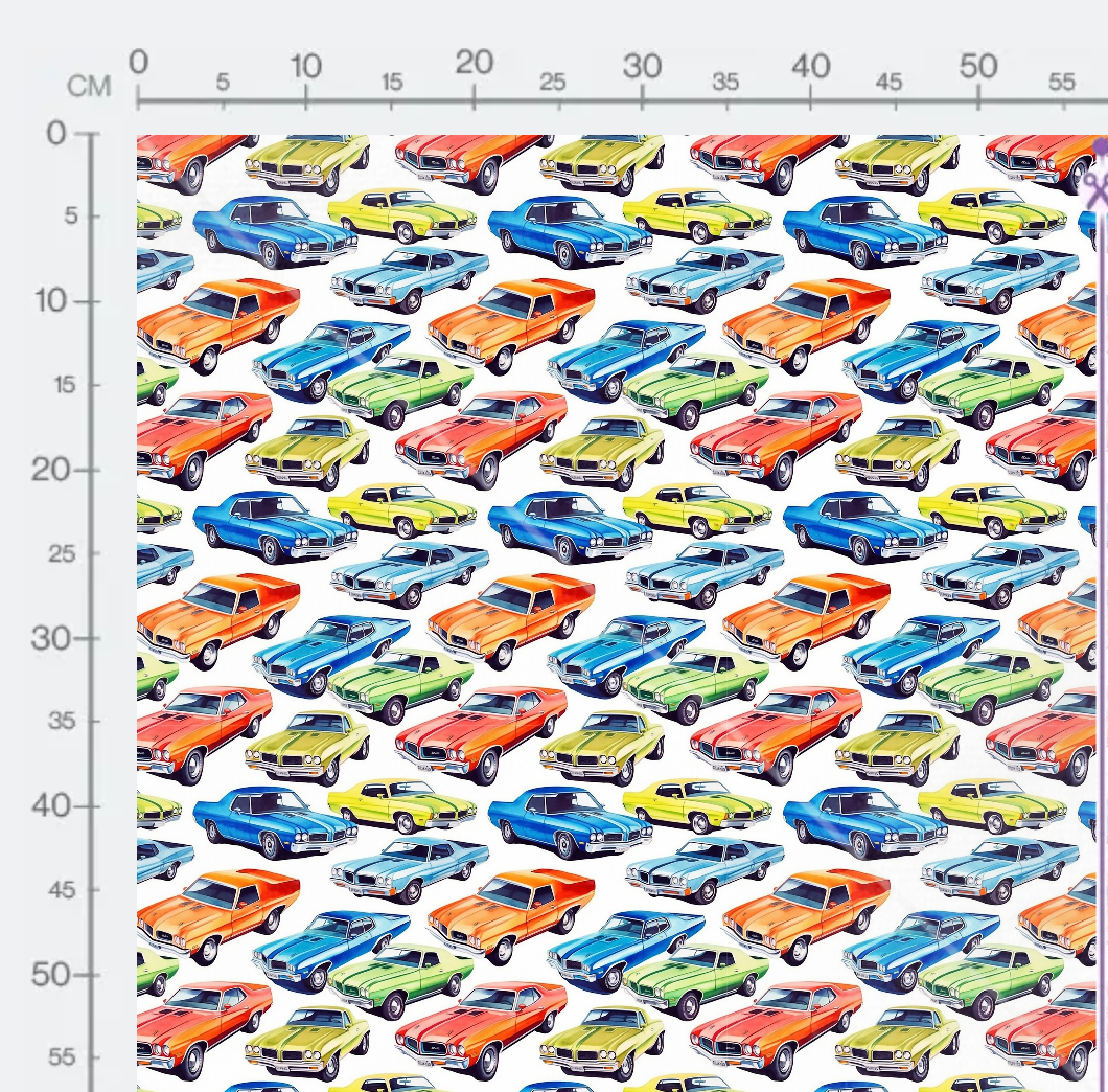 Tissu - Muscle car 6