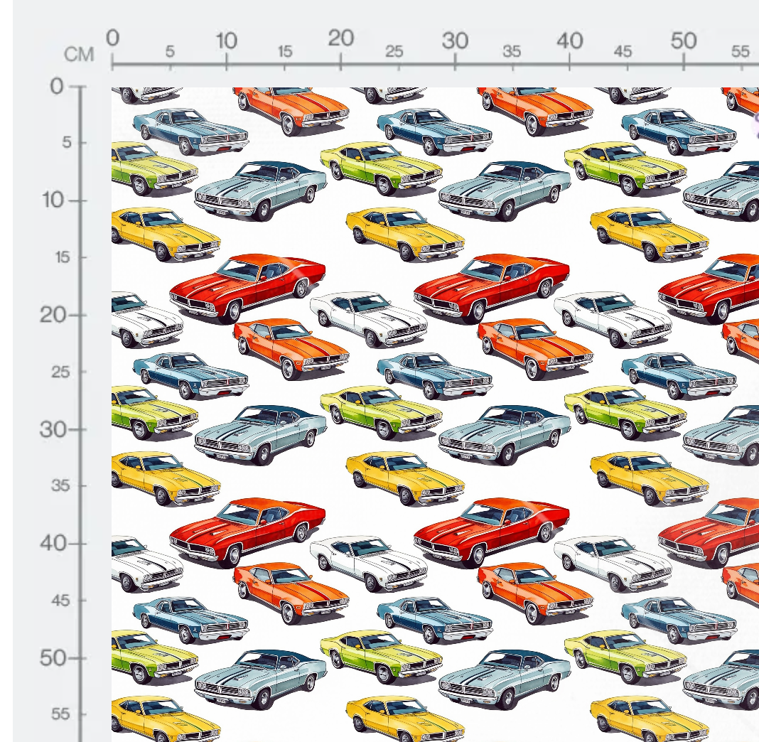 Tissu - Muscle car 7