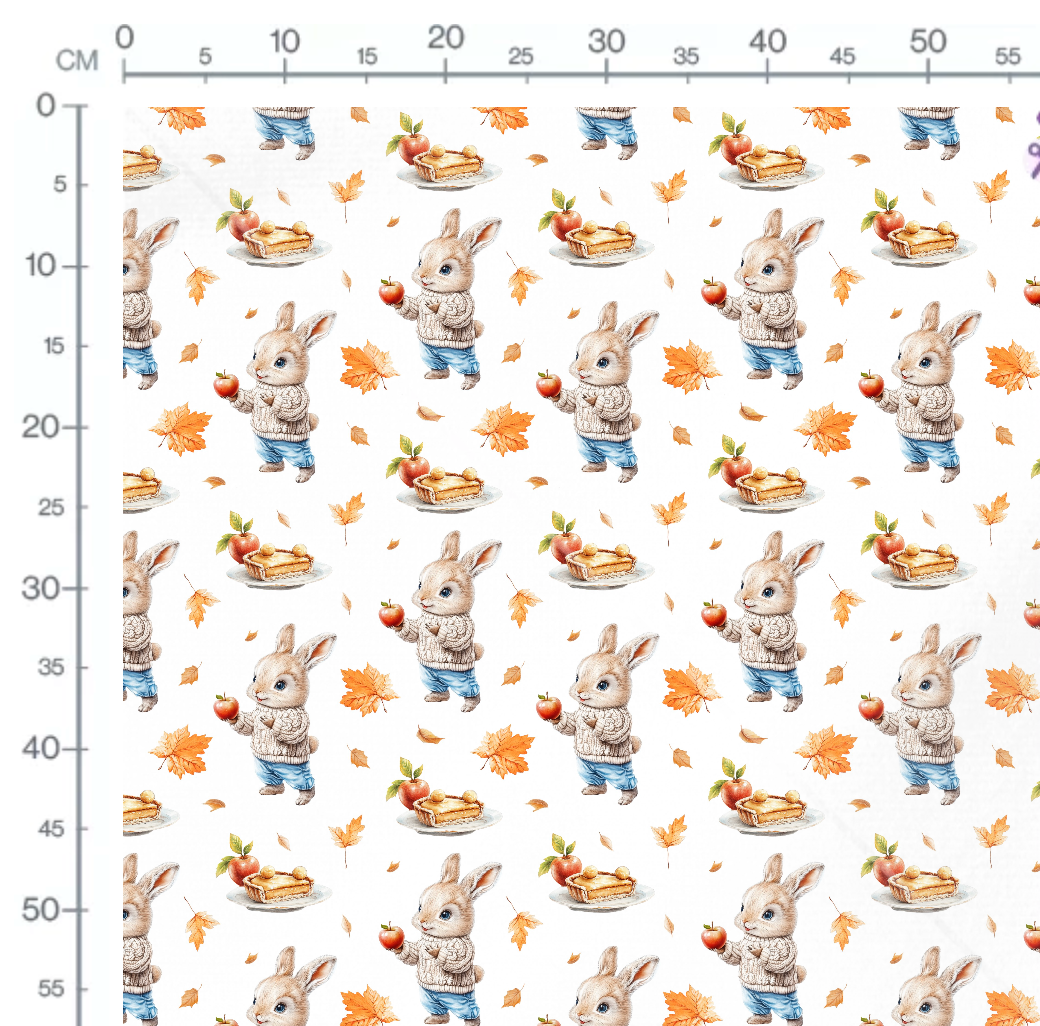 Tissu - Forêt automne