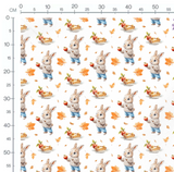 Tissu - Forêt automne