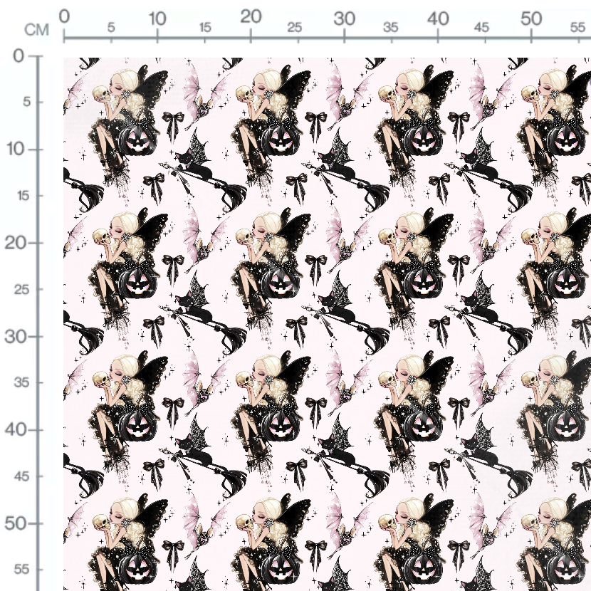 Tissu - Fée gothique