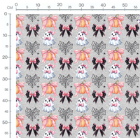 Tissu - Fantômes coquettes halloween