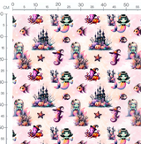 Tissu - Sirènes halloween