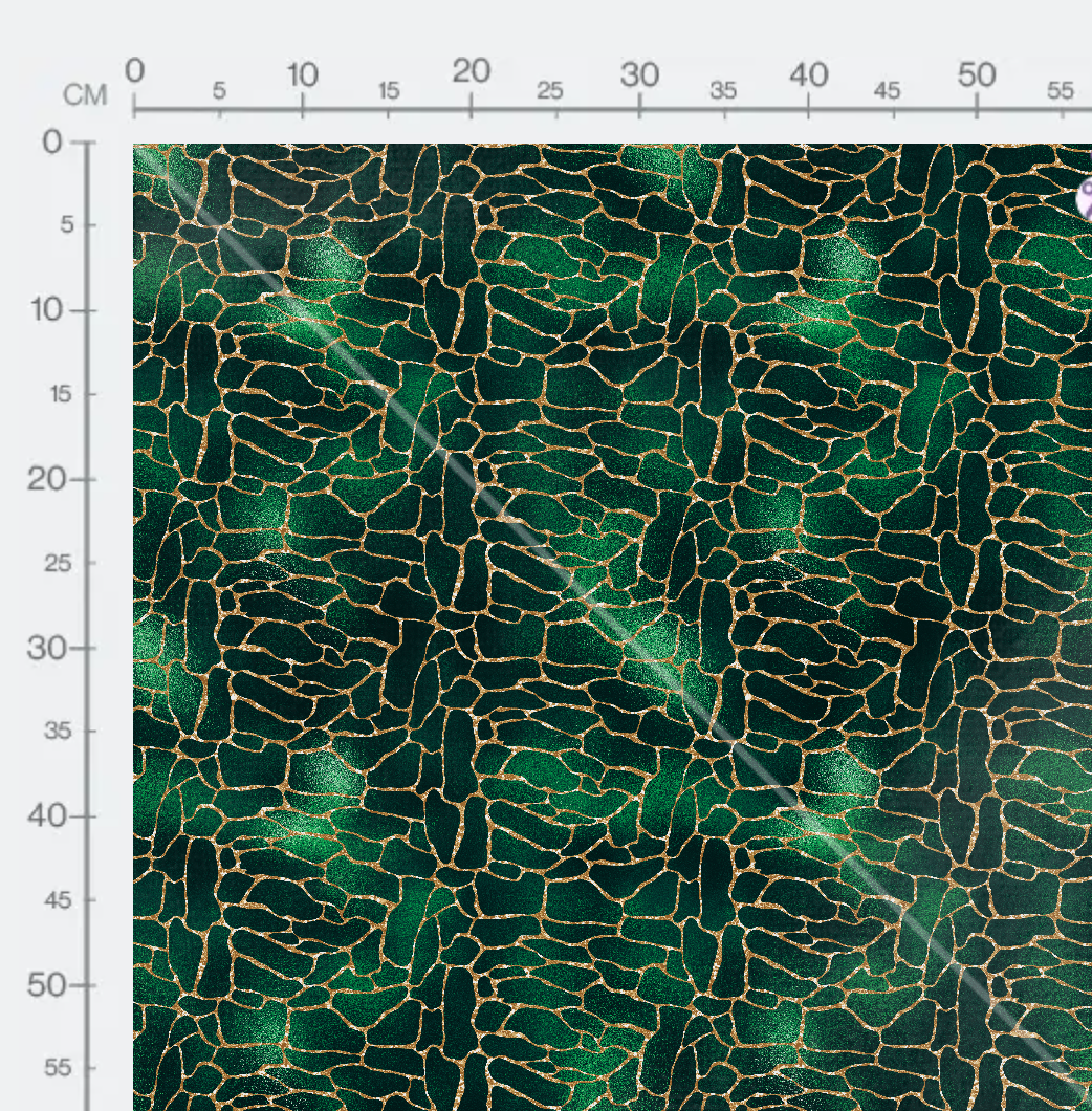 Tissu - Green skin 14